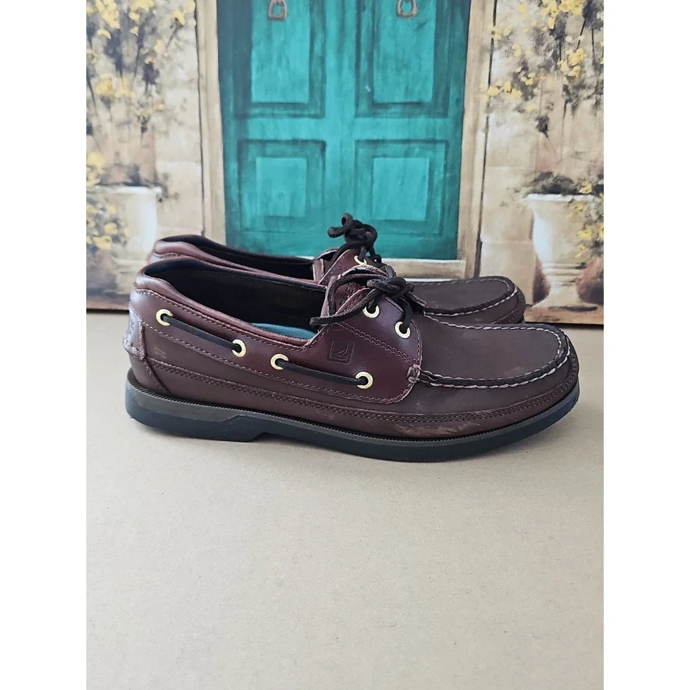 Sperry Mens Authentic Original 2 Eye Boat Shoe # 0633701  Size 9.5 M